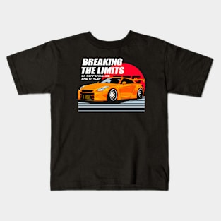 Iconic R35 GTR Car Kids T-Shirt